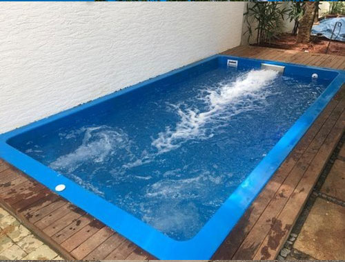 Fiberglass Rectangular Swimming Pool Manufacturer in Varanasi