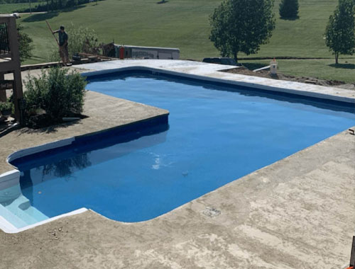 L-Shaped Swimming Pools Manufacturer in Varanasi