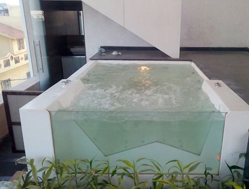 Fiberglass SPA Swimming Pool Manufacturer in Varanasi